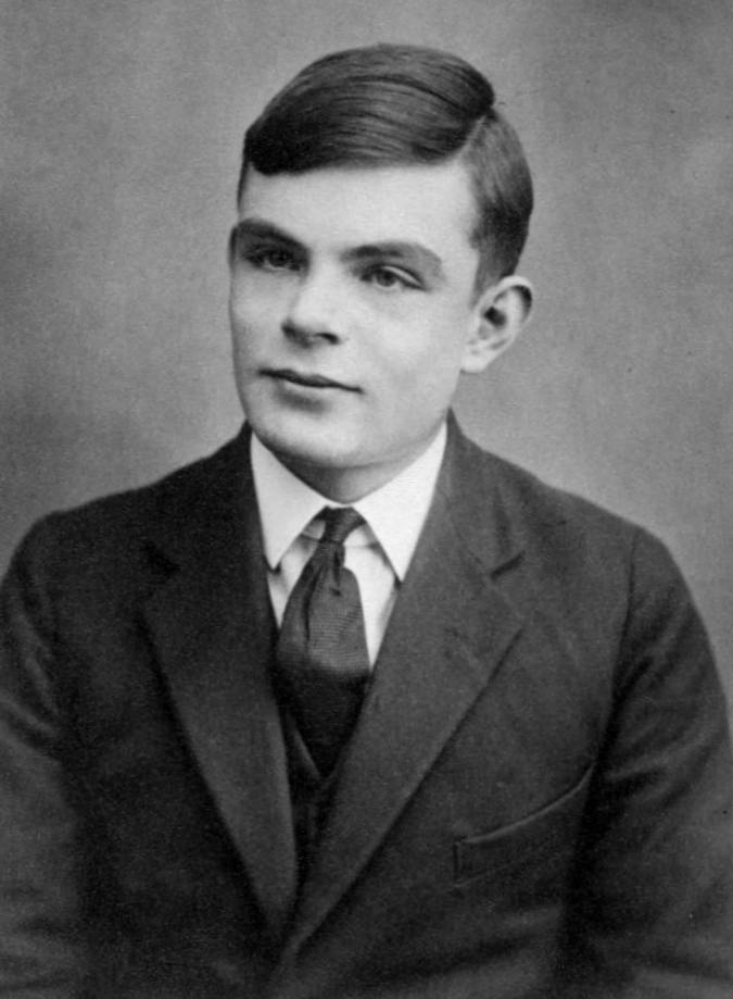 图灵（Alan Turing），16 岁时的照片
